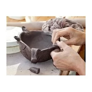 Ebauchoir, tournette de potier: outils poterie, potier - Cigale et